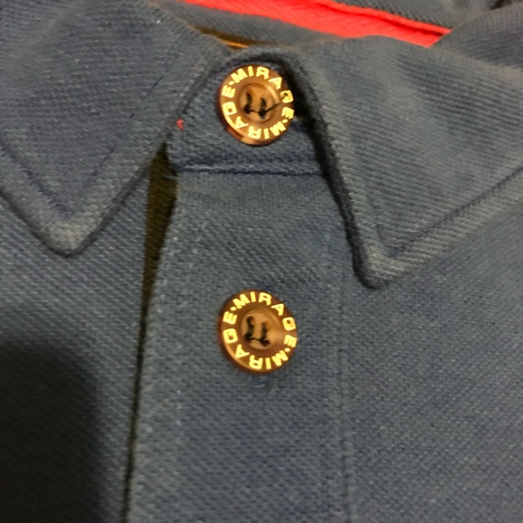 Vintage Giants Long Sleeve Polo Color Block - Picture 4 of 6